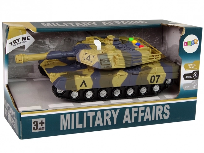 Large Military Tank Toy with Interactive Sounds