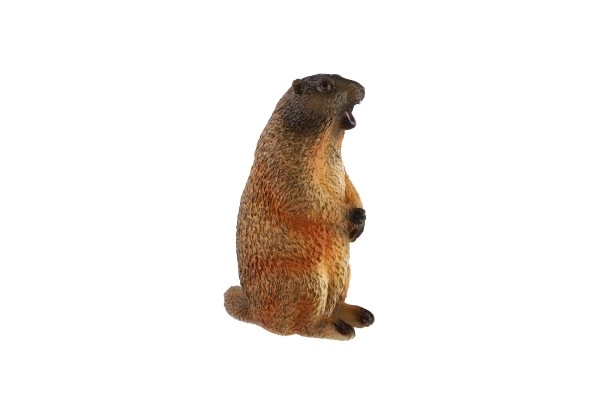 Yellow-bellied Marmot Plastic Toy 8cm in Bag