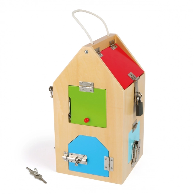 Small Foot Motor Skills House with Locks