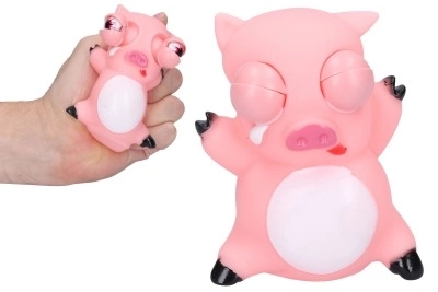 Squeezable Pig Toy