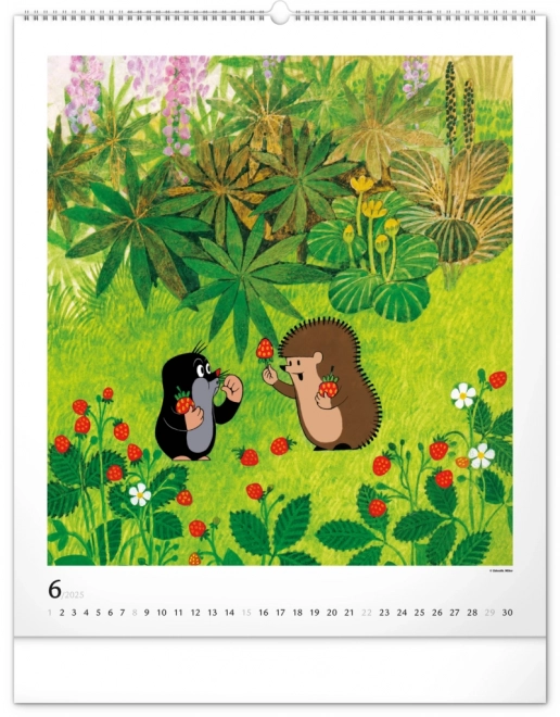 Wall Calendar Mole Adventures 2025