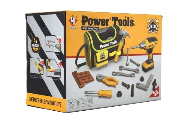 Children's Tool Set with Cordless Drill and Tool Bag