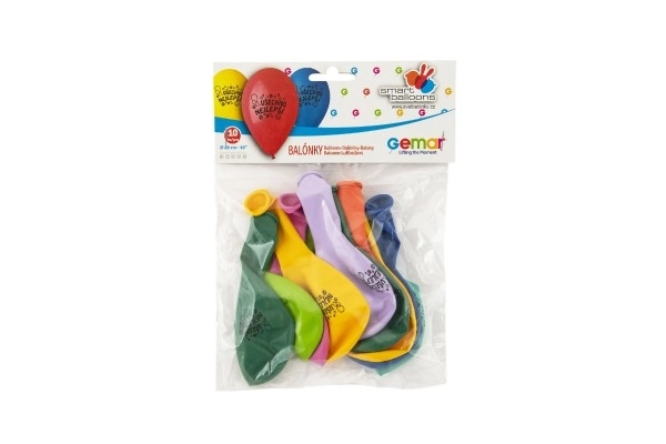 Birthday Balloons 10-pack