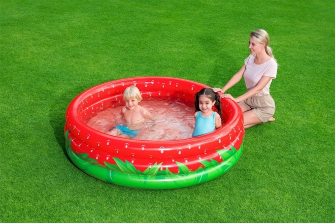 Inflatable Strawberry Pool for Kids