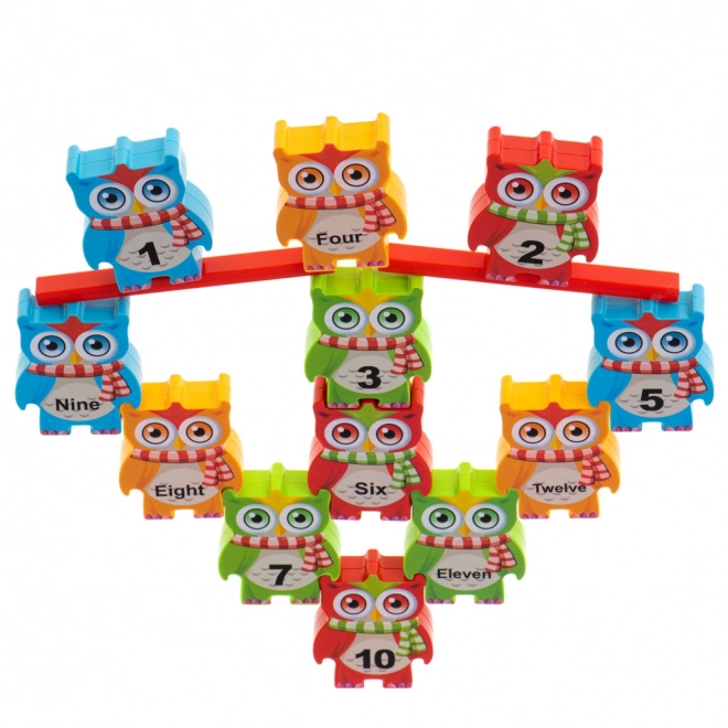 Owl Stacking Tower Game