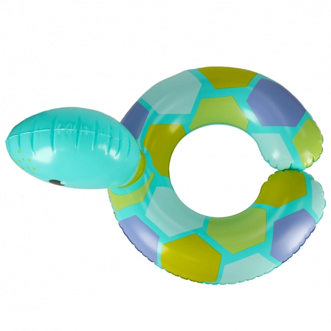 Inflatable Swimming Ring Turtle Design for Kids