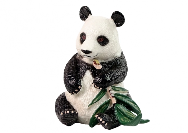 Collectible Giant Panda Figure with Bamboo