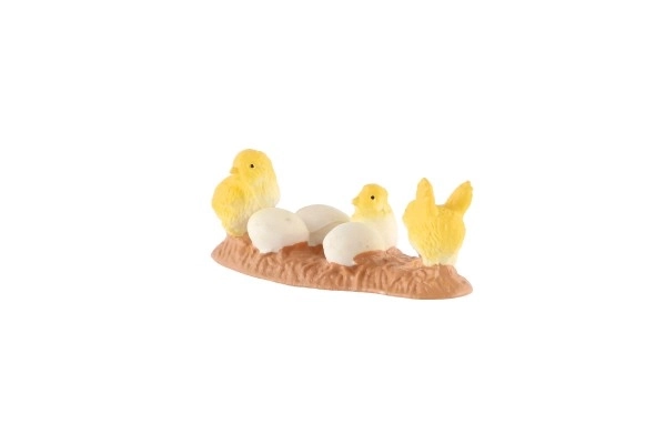 Plastic Chicken Figures 5cm in Bag