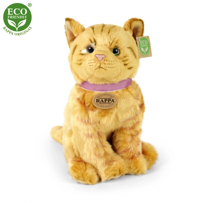 Rappa 25 cm Brown Plush Cat ECO-FRIENDLY