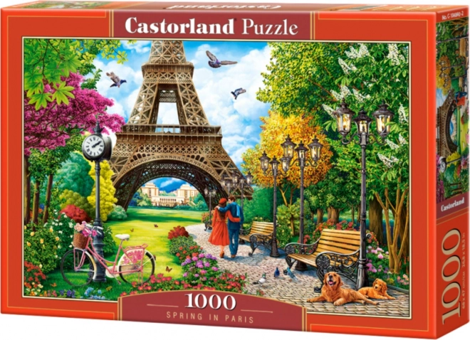 Spring in Paris 1000 Piece Puzzle