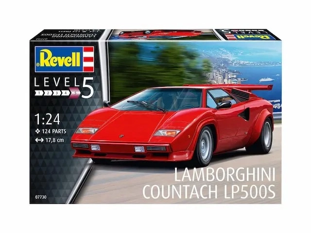 Lamborghini Countach Model Kit 1/24