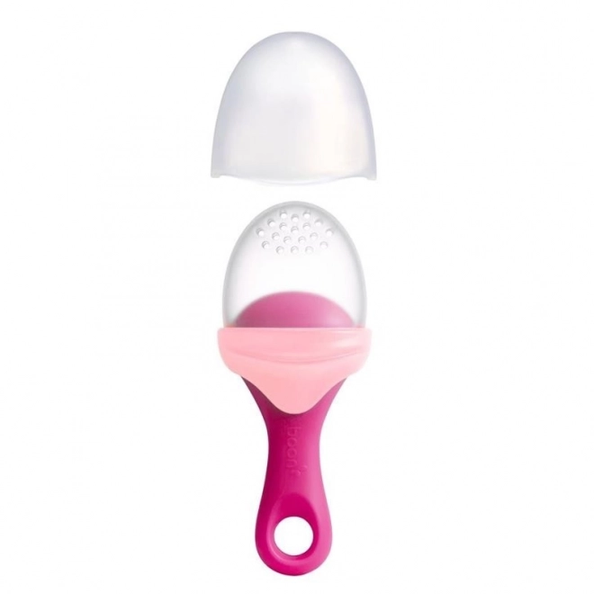 Silicone Baby Fruit Feeder Pink