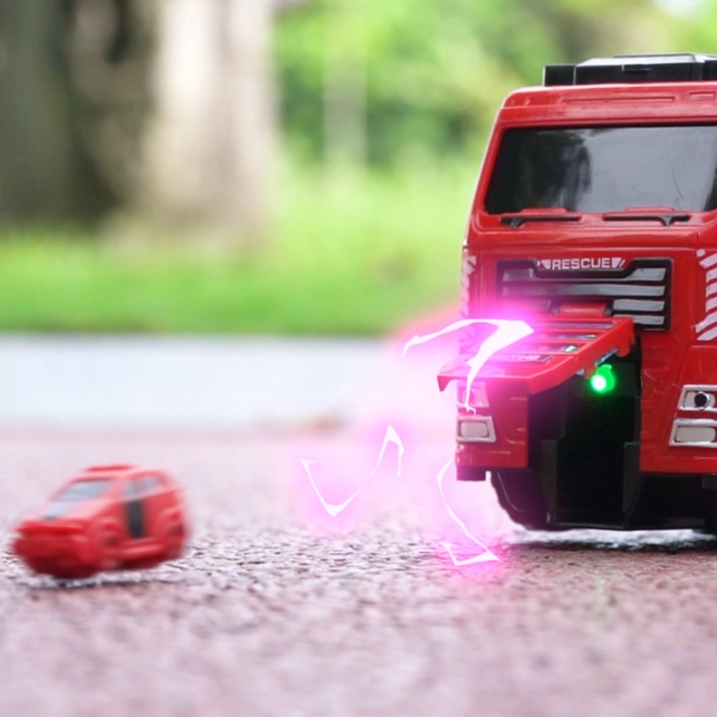 Autopompa dei Vigili del Fuoco Interattiva con Scala Mobile