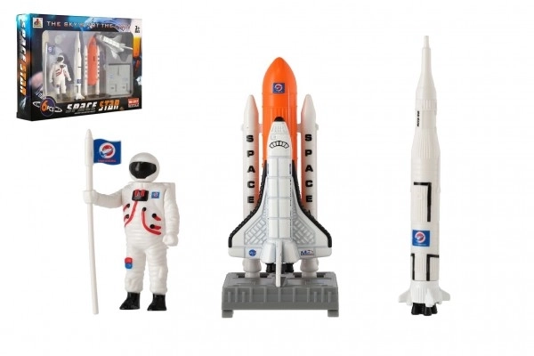 Space Explorer Set with Astronaut and Shuttle