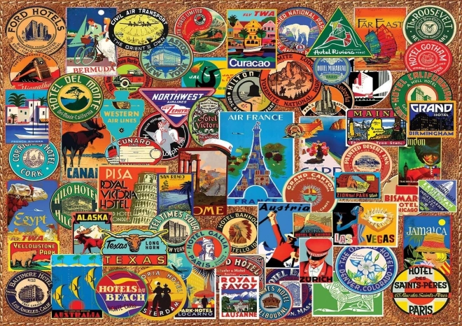 World Traveler Puzzle 1500 Pieces