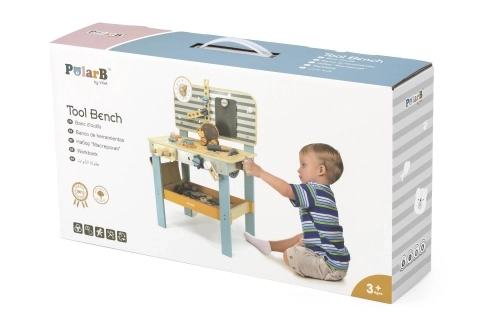 Wooden Workbench for Kids