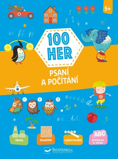 Svojtka & Co. 100 her Psaní a počítání 5+