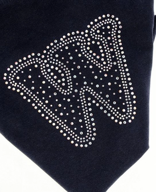 Iron-On Rhinestone Patches - Sparkling Gems WOW