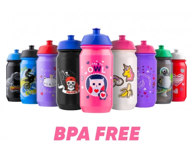 Drinking Bottle With Owls