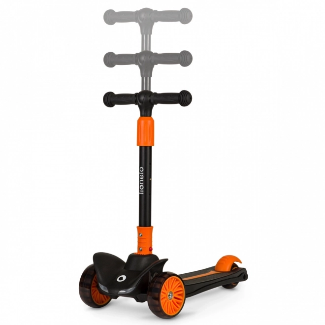 Timmy Orange and Black Scooter for Kids