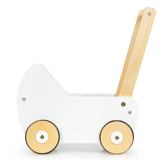 Wooden Doll Pram Stroller Walker Ecotoys