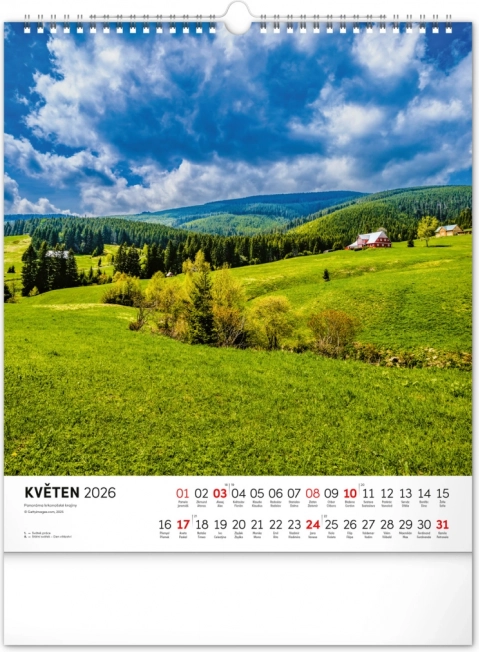 Krkonoše 2026 falinaptár