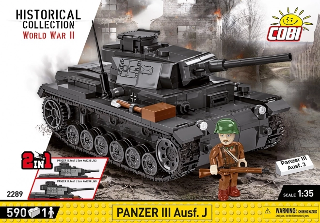 Cobi Historical Collection WWII Panzer III Tank Set