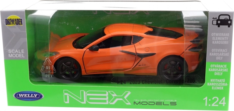 Darilna embalaža pripravljena za razstavljanje