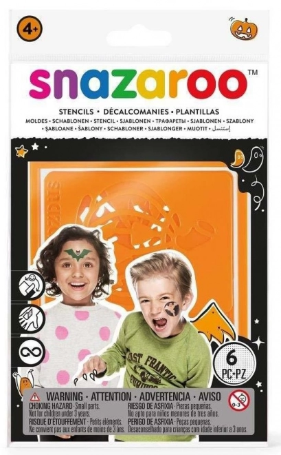 Snazaroo Face Paint Stencils Halloween Set – Halloween