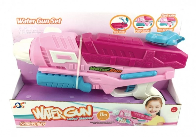 Pink Water Gun 35cm