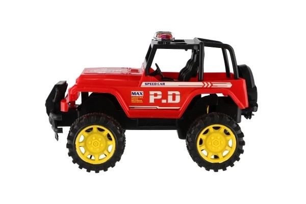 Police Off-Road Plastic Vehicle