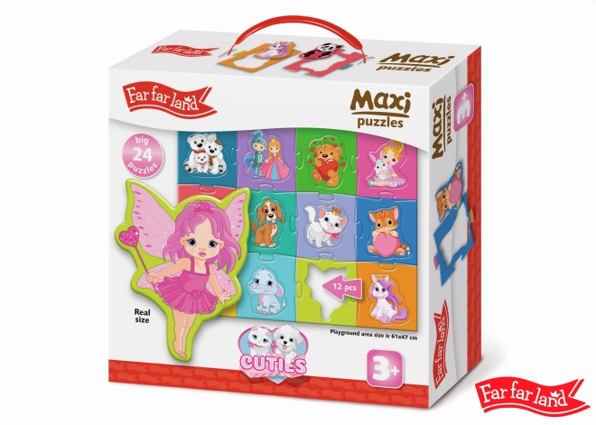 Far Far Land Maxi Puzzle Cute Characters