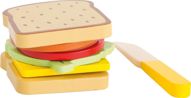 Wooden Sandwich Play Set