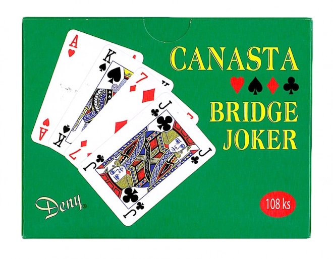 Canasta Card Deck in Paper Box