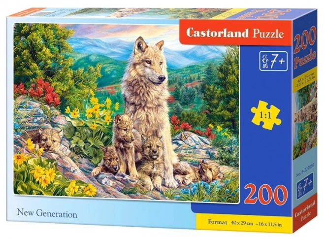 Puzzles 200 Pieces New Generation