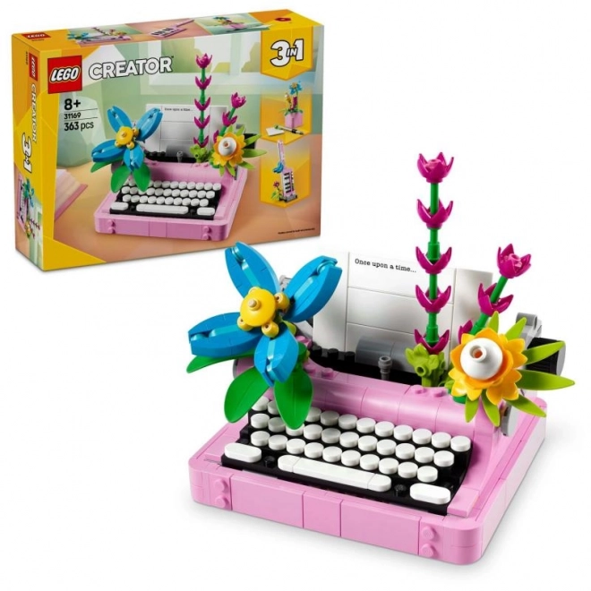 Lego Creator Flower Typewriter