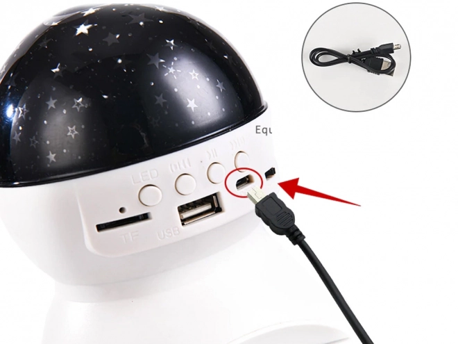 Starry Night Light Projector with Bluetooth Speaker