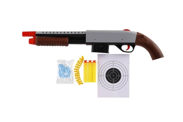 Toy Shotgun with Foam Darts and Water Beads