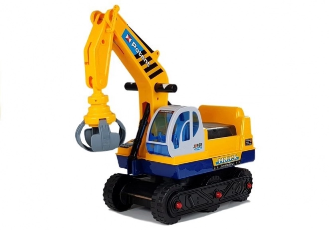 Ride-on Excavator with Moving Arm