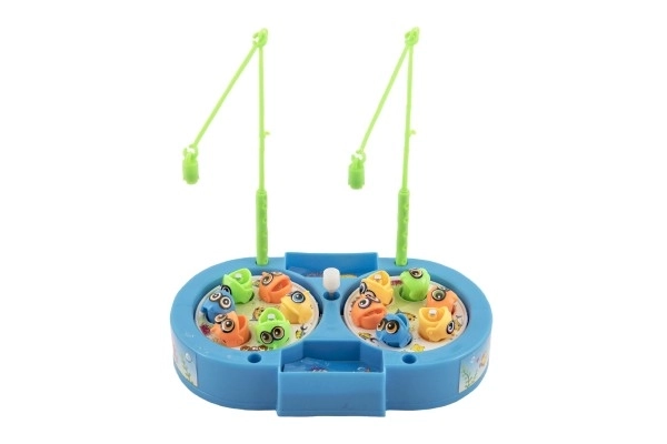 Magnetic Fishing Game with Colorful Fish and Rods