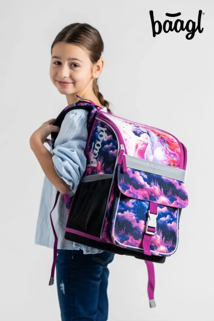 School Backpack Zippy Unicorn Kingdom