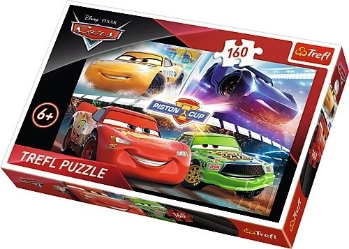 Winning Race Puzzle 160 Pieces Cars 3 Disney