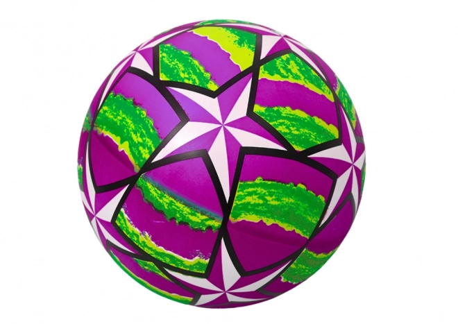 Colorful Rubber Ball with Stars