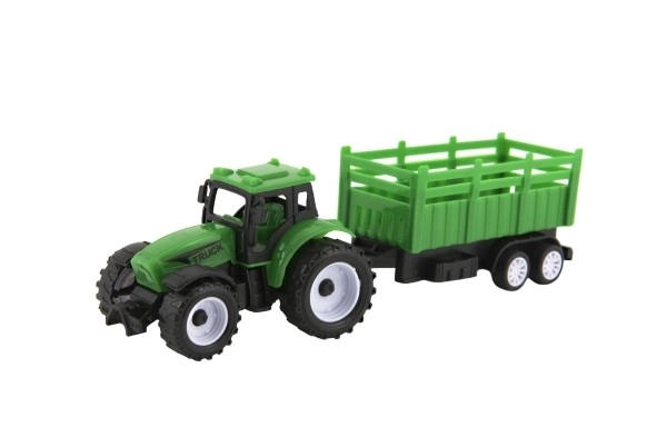 Toy Tractor with Trailer