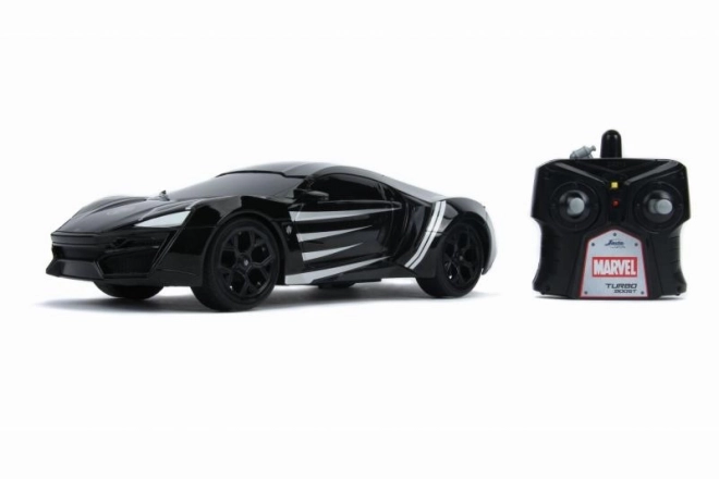 Marvel Black Panther RC Lykan HyperSport Car