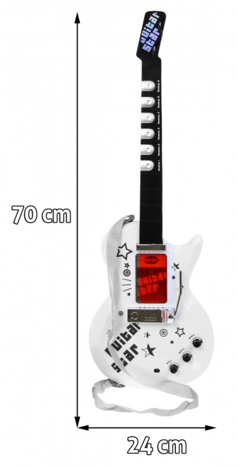 Electric Guitar and Microphone for Kids