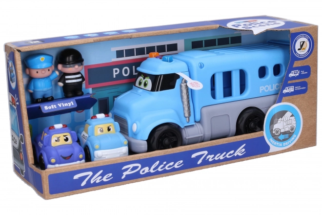 Police Car Toy Set with Effects