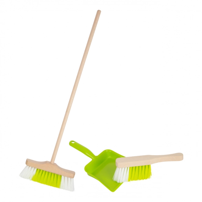 Small Foot Cleaning Set with Broom