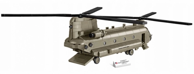 Cobi Armed Forces CH-47 Chinook Helicopter Model