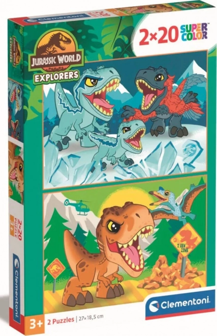 Jurassic World Puzzle Set for Kids